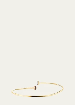 Boucheron Quatre Classique 18K Tricolor Gold Necklace with Brown PVD and Diamonds