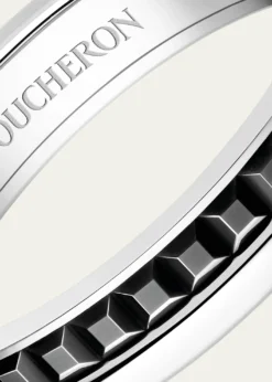 BoucheronQuatre 18K White Gold Follies Band Ring