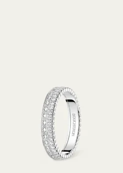 BoucheronQuatre Radiant Edition White Gold Diamond Wedding Band Ring