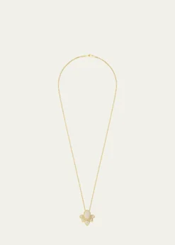 BoucheronSerpent Boheme 18K Yellow Gold Diamond Pendant Necklace
