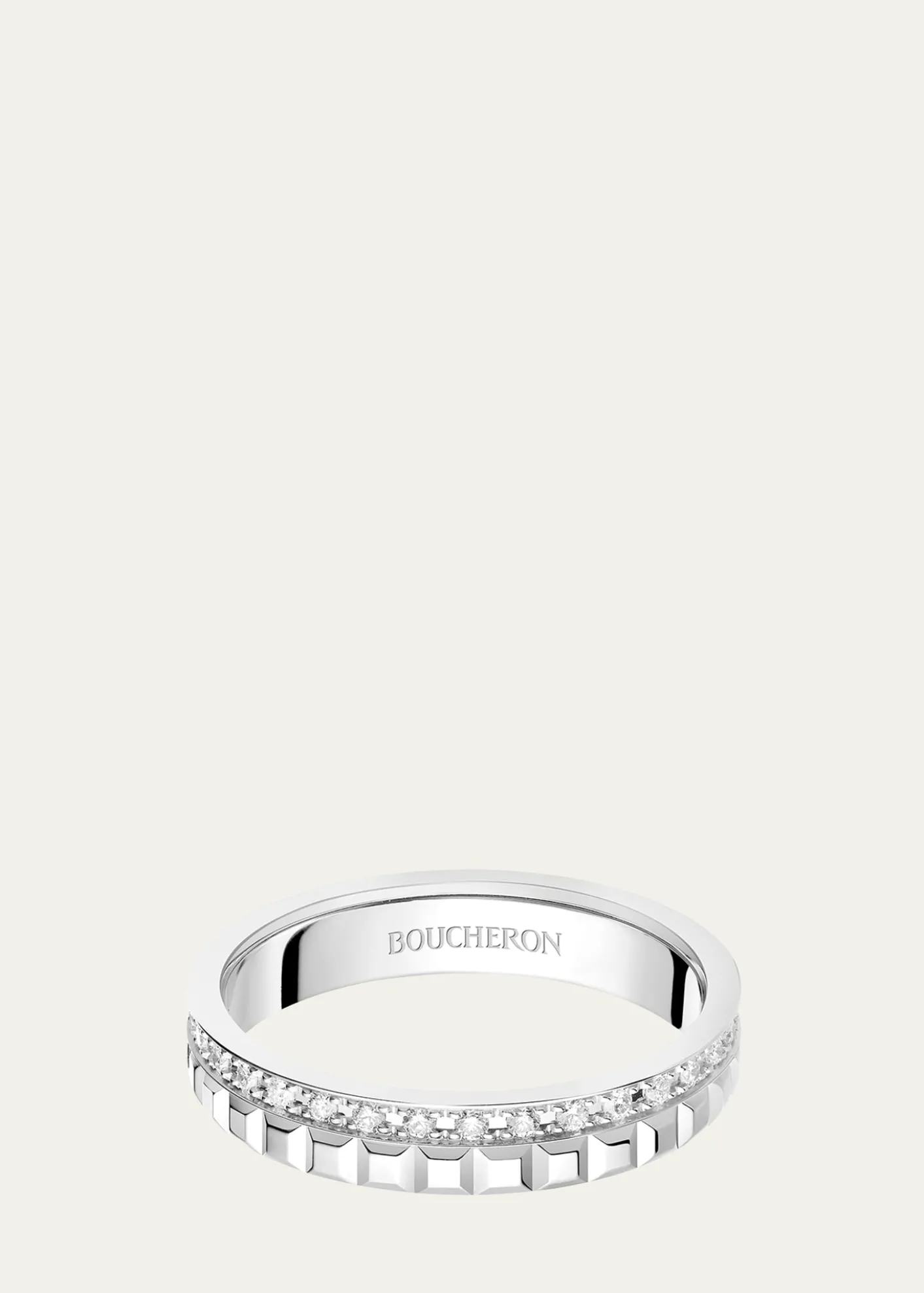 BoucheronWhite Gold Quatre Diamond Ring