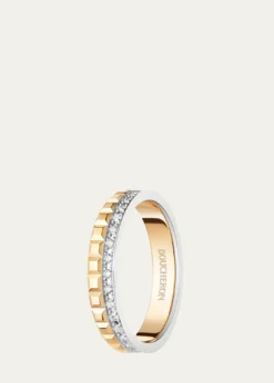 BoucheronYellow Gold and White Gold Quatre Diamond Ring