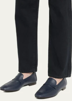 BougeotteFlaneur Calfskin Penny Loafers