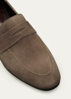 BougeotteFlaneur Suede Penny Loafers