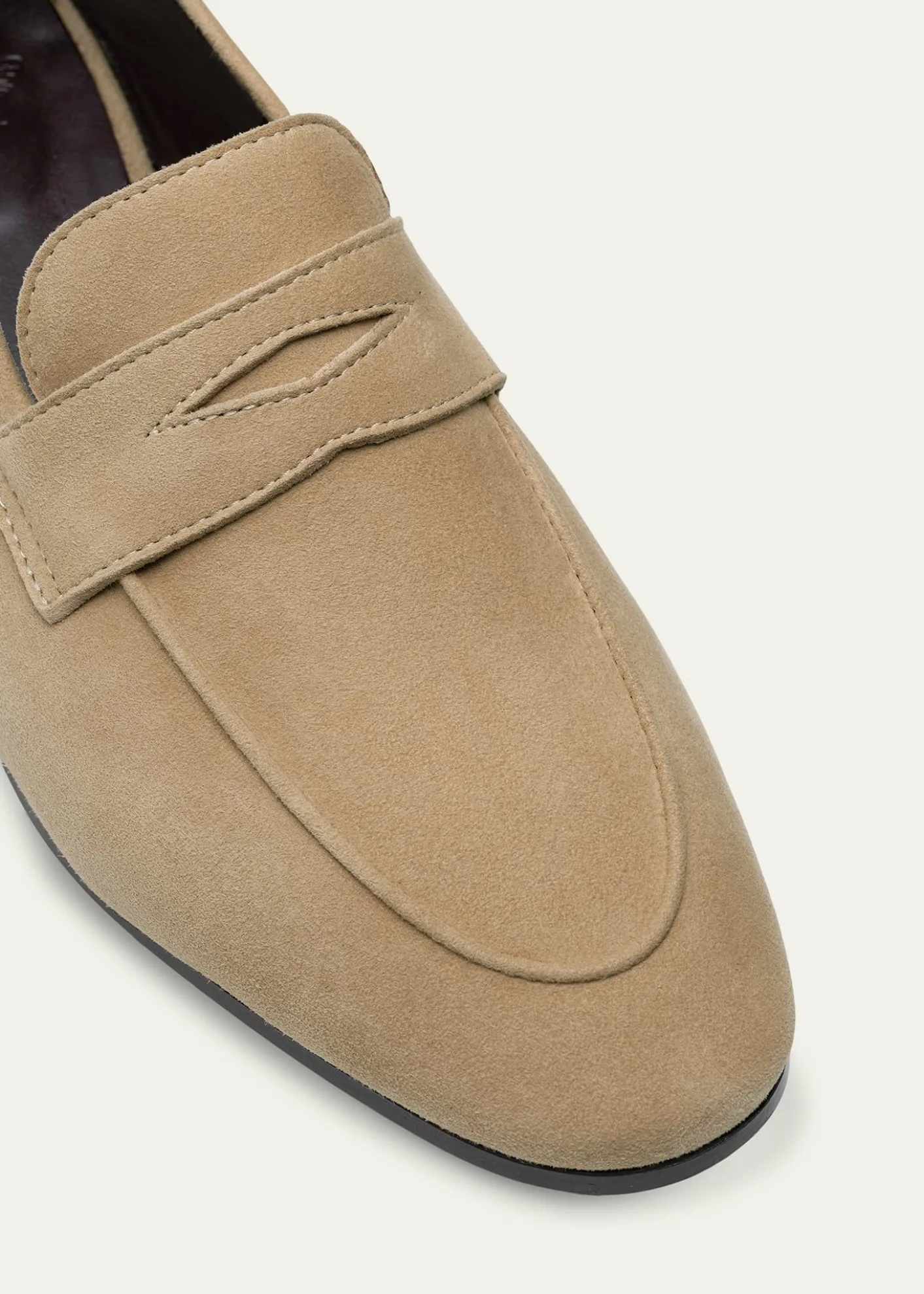 BougeotteFlaneur Suede Penny Loafers