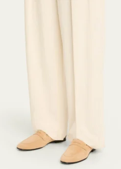 BougeotteFlaneur Suede Penny Loafers