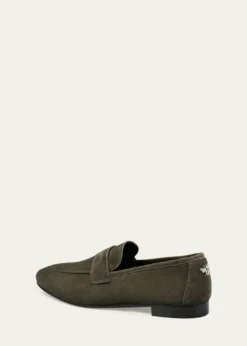 BougeotteFlaneur Suede Penny Loafers