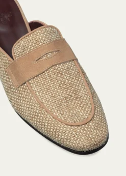 BougeotteRaffia Loafer Mules
