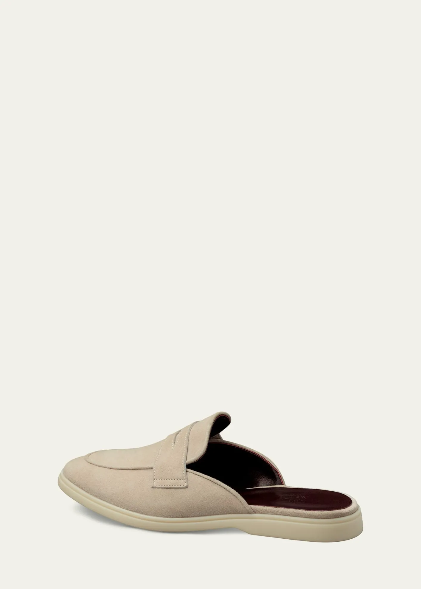 BougeotteSuede Loafer Mules