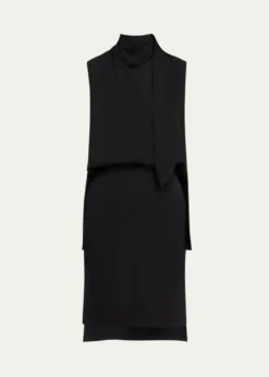 Brandon MaxwellNoa Sleeveless Blouson Dress