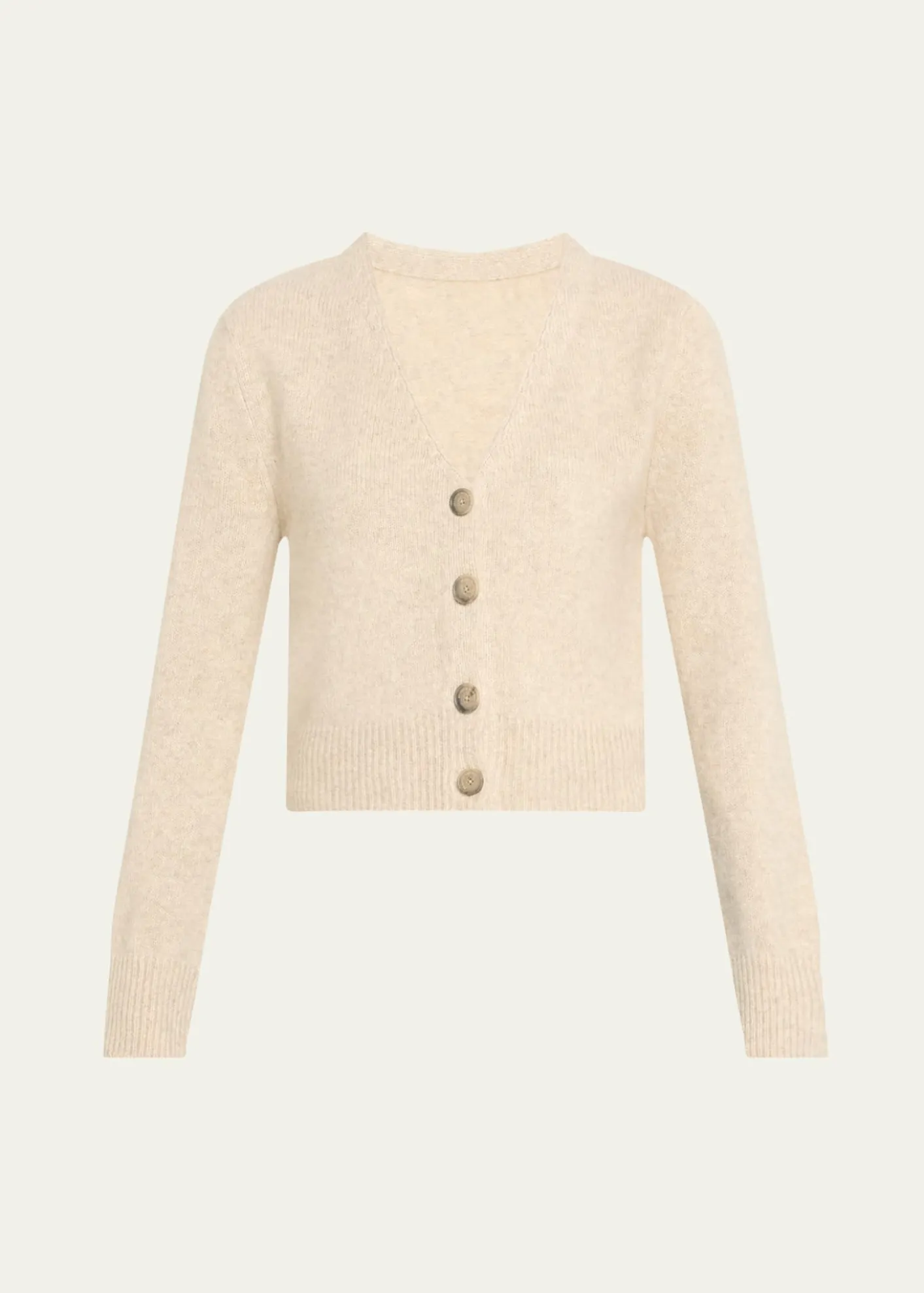 Brandon MaxwellSloane V-Neck Silk-Cashmere Cardigan