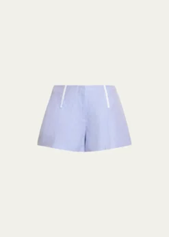 Brandon MaxwellThe Cricket Bell Herringbone Shorts