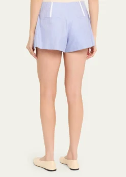 Brandon MaxwellThe Cricket Bell Herringbone Shorts
