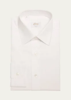 BrioniMen's Brew Giza 45 Cotton Twill Dress Shirt