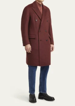 BrioniMen's Double-Breasted Cashmere Coat