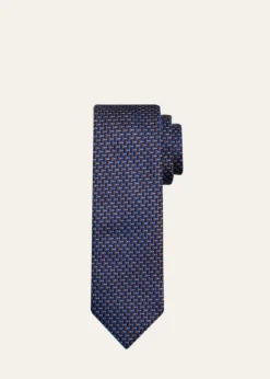 BrioniMen's Micro-Jacquard Silk Tie