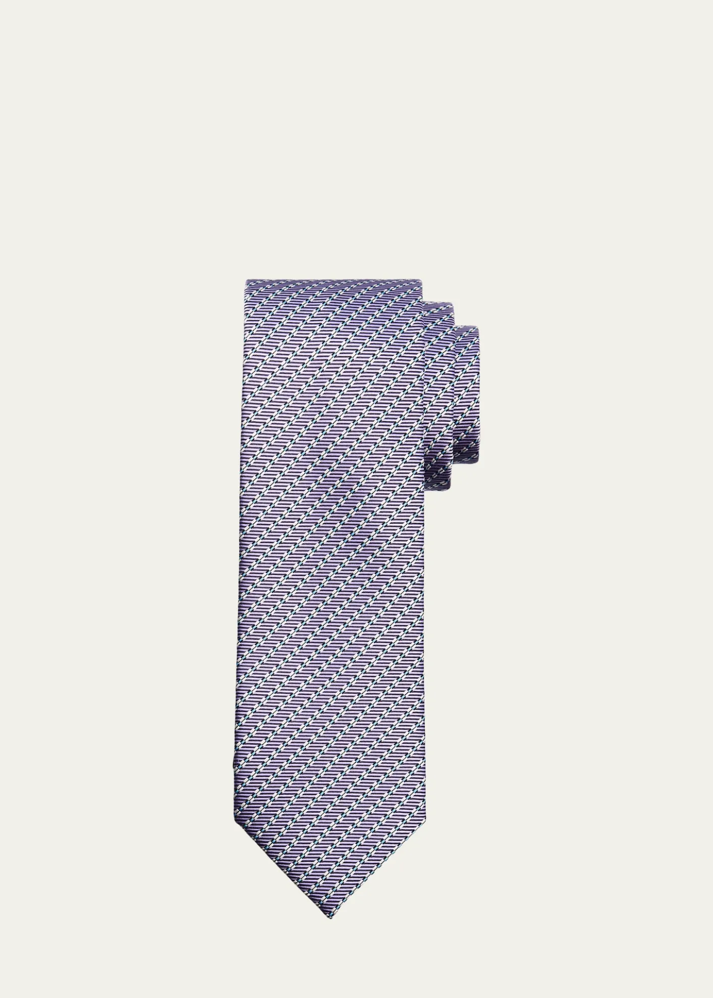 BrioniMen's Micro-Print Silk Jacquard Tie