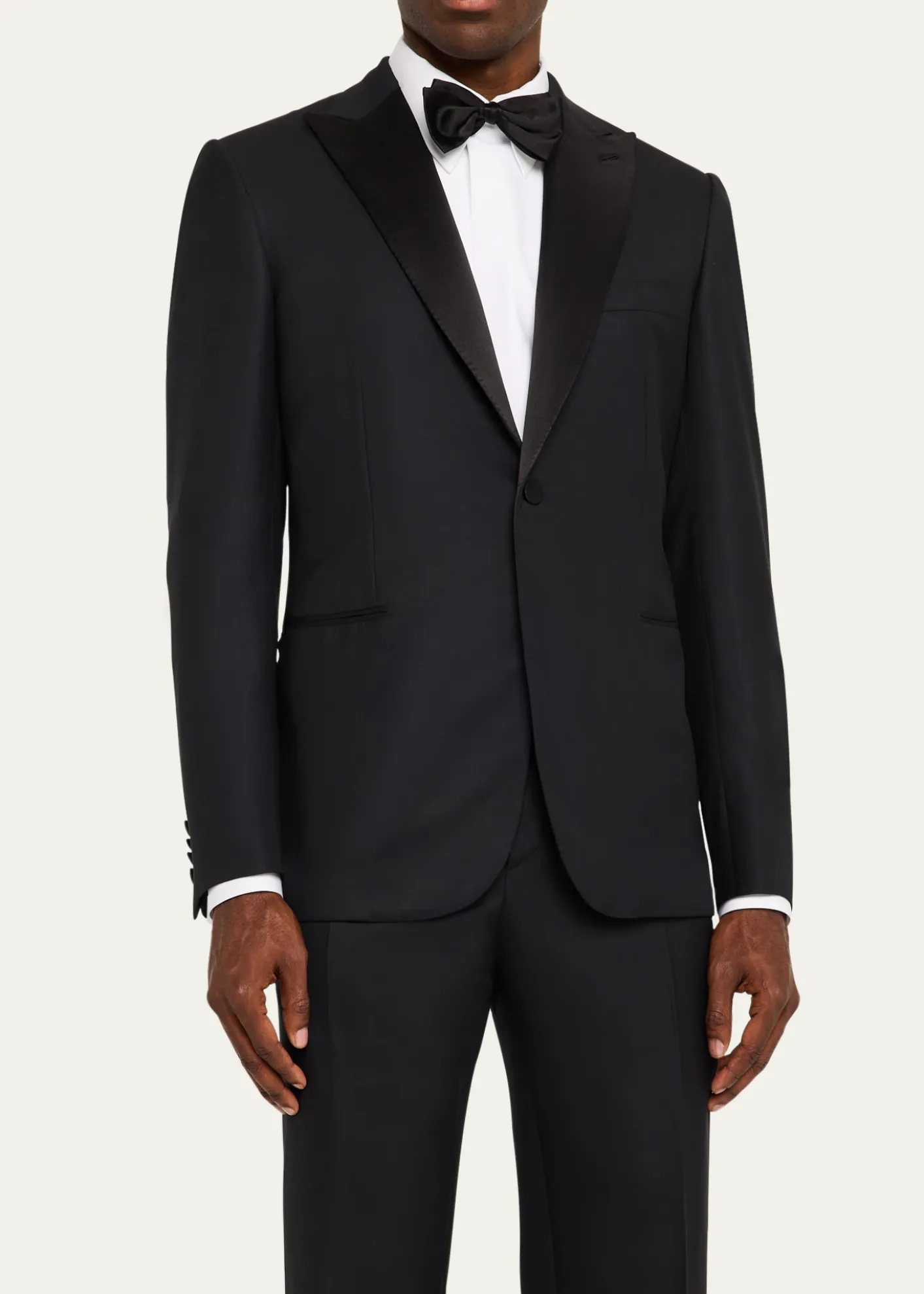BrioniMen's Solid Wool Tuxedo