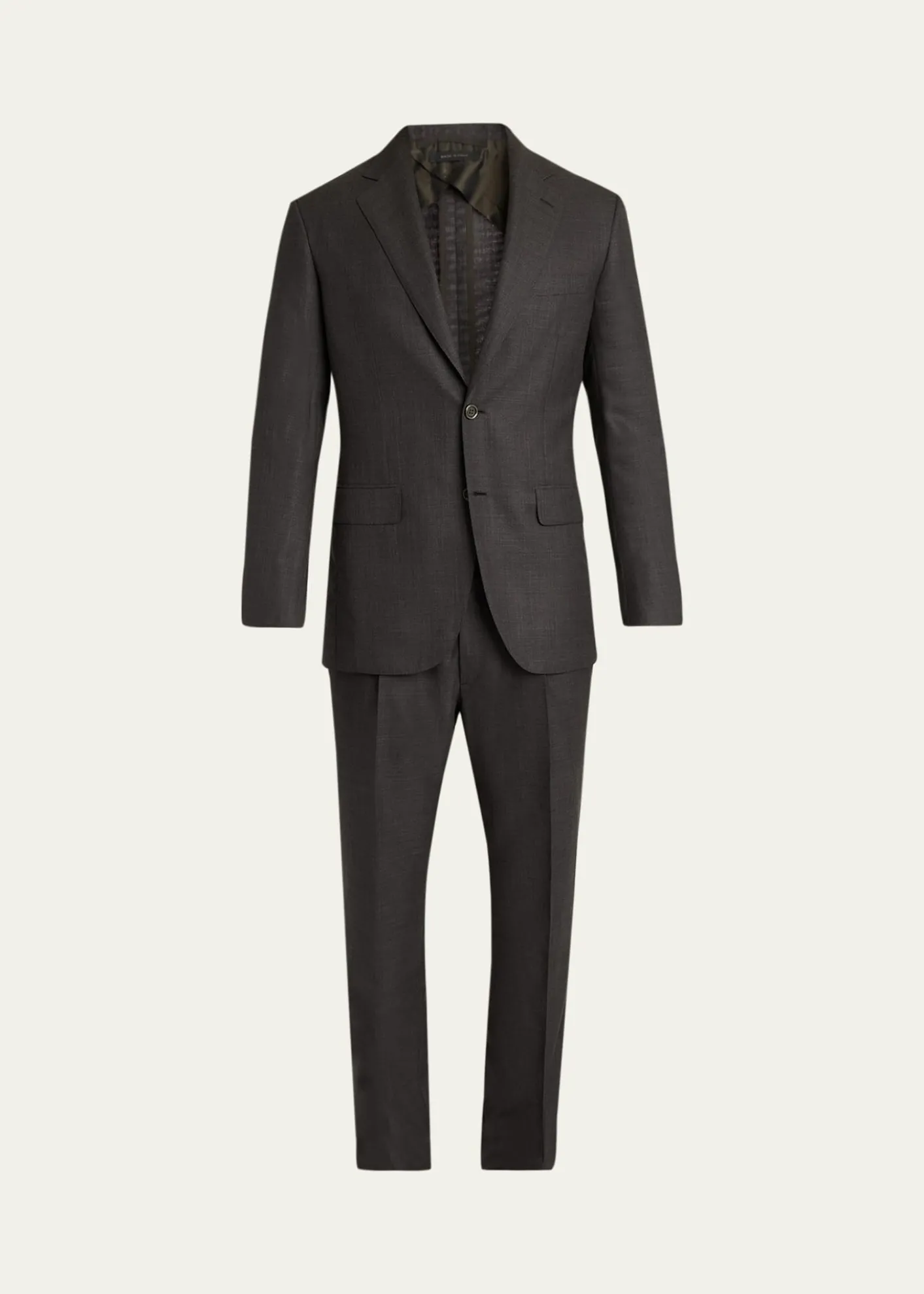 BrioniMen's Wool and Silk Sharkskin Two-Piece Suit