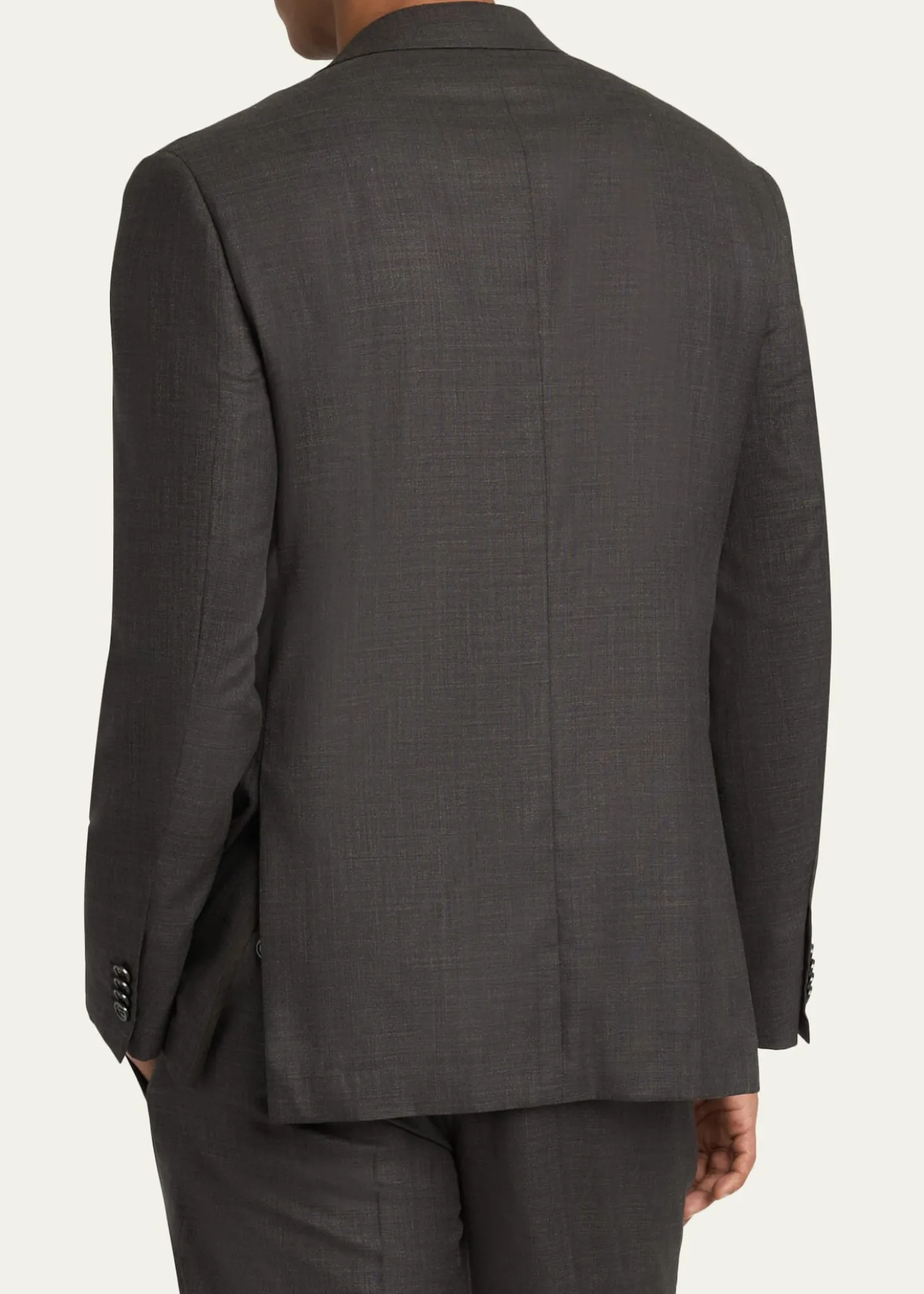 BrioniMen's Wool and Silk Sharkskin Two-Piece Suit