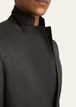 BrioniMen's Wool and Silk Sharkskin Two-Piece Suit