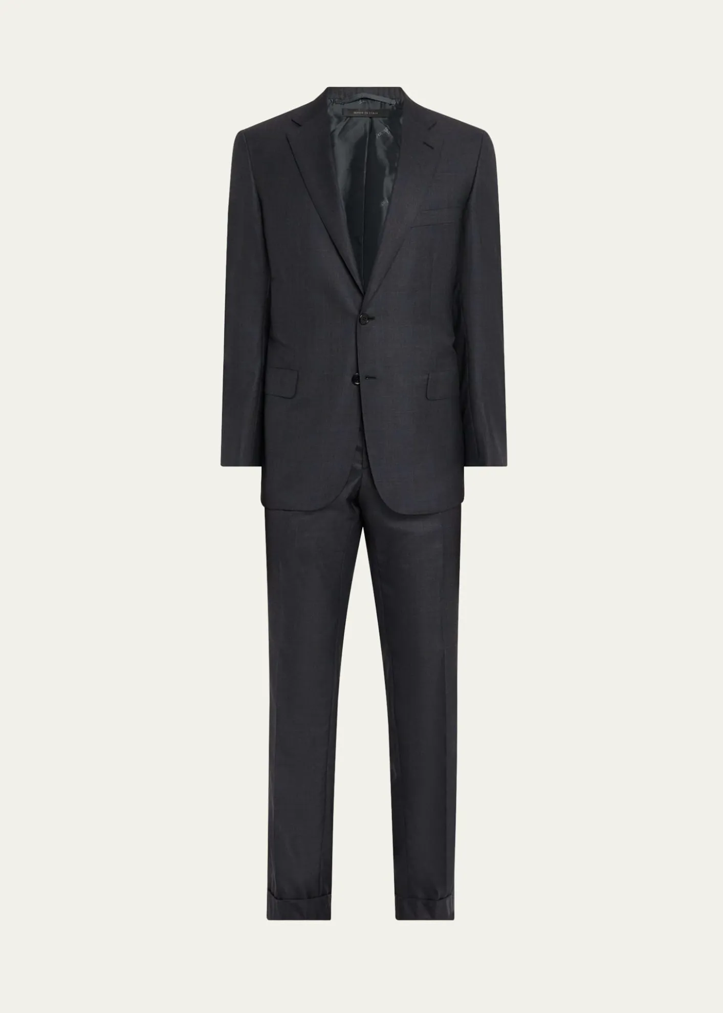 BrioniMen's Wool and Silk Tonal Check Two-Piece Suit