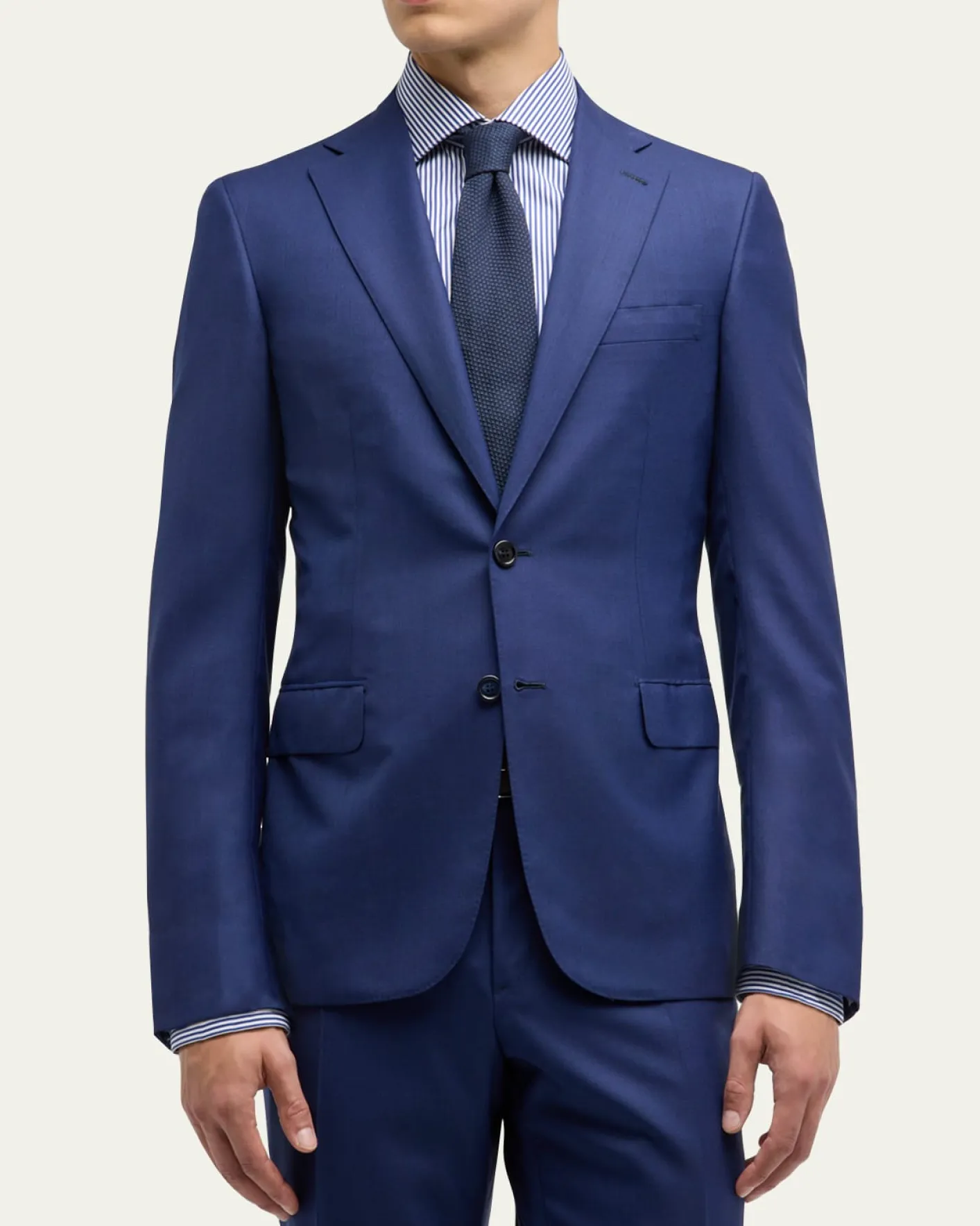 BrioniMen's Wool Sharkskin Suit