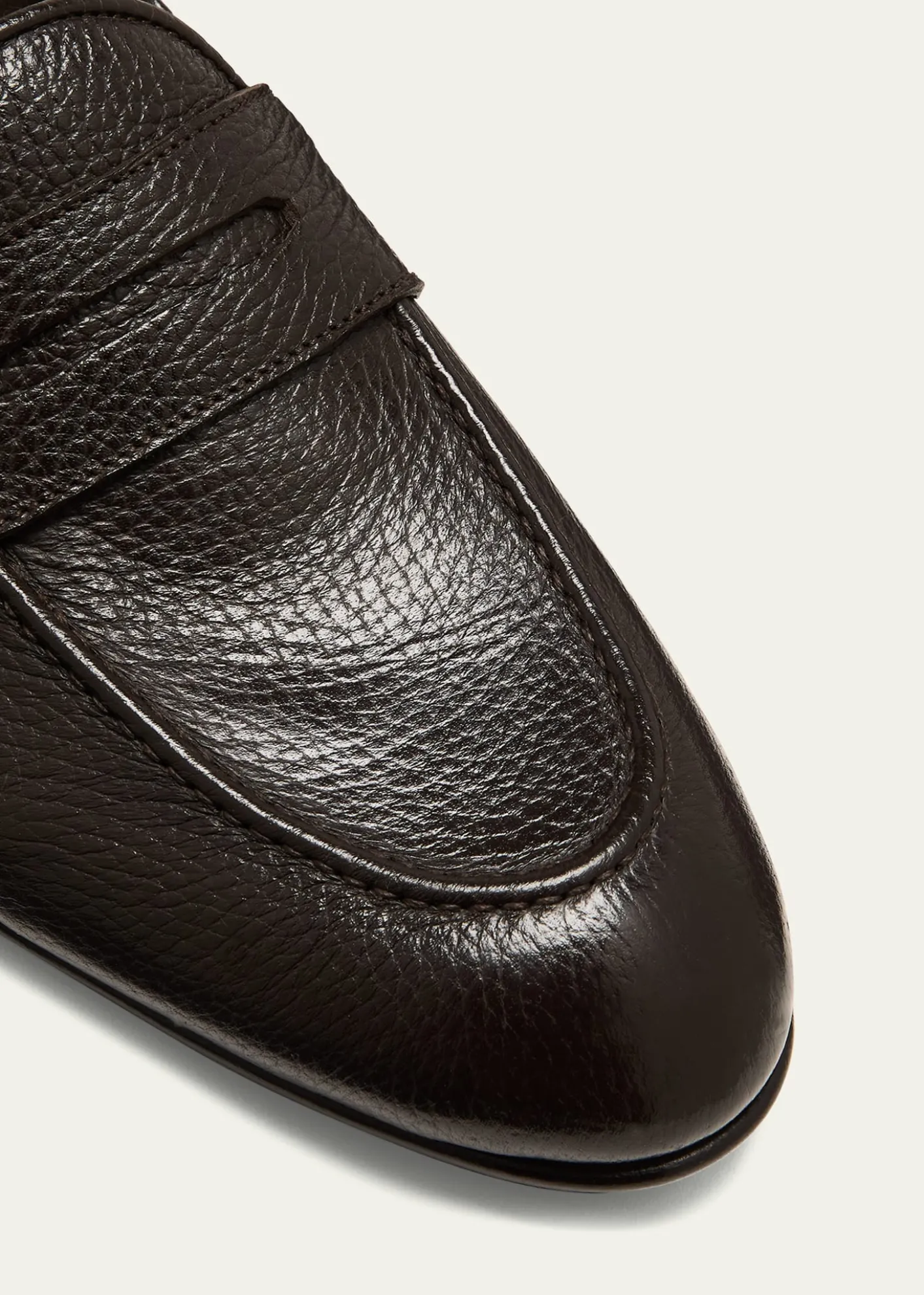 BrioniMen's Appia Deerskin Penny Loafers