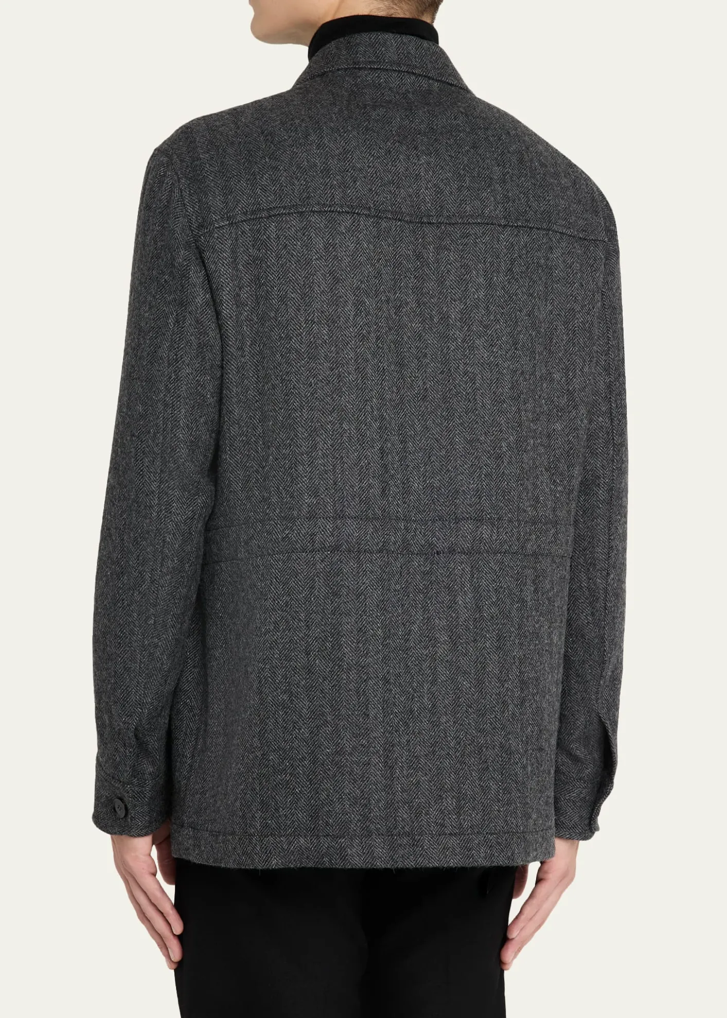 BrioniMen's Baby Alpaca Herringbone Jacket