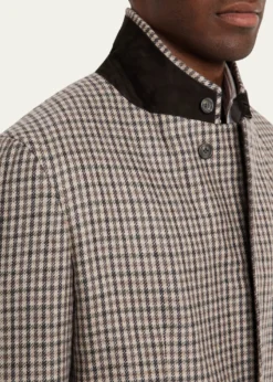 BrioniMen's Brera Cashmere District Check Sport Coat