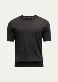 BrioniMen's Cashmere-Silk Crewneck Sweater