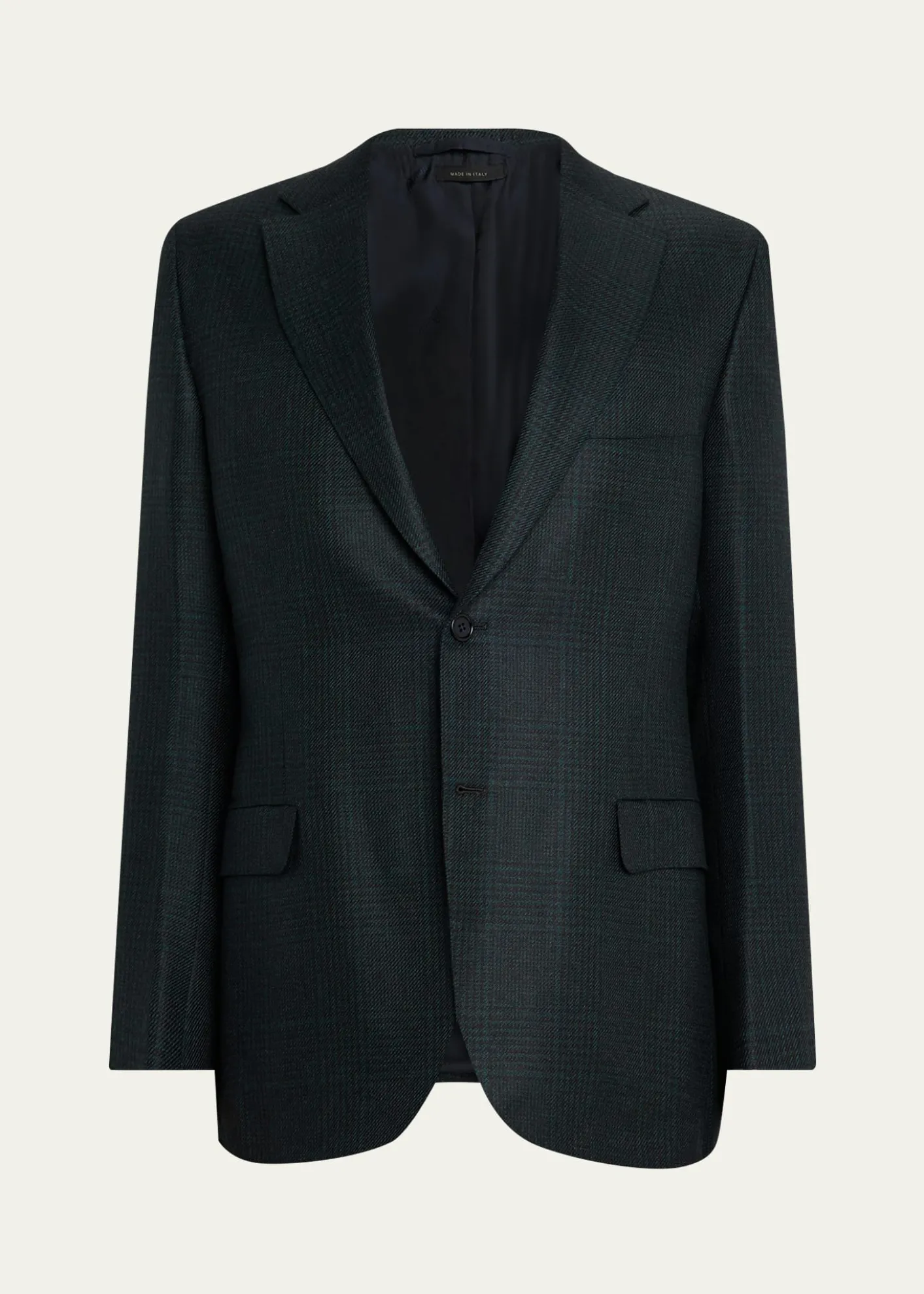 BrioniMen's Cashmere Tonal Plaid Single-Breasted Sport Coat