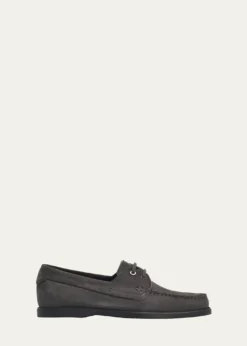BrioniMen's City Deck Nubuck Leather Loafers