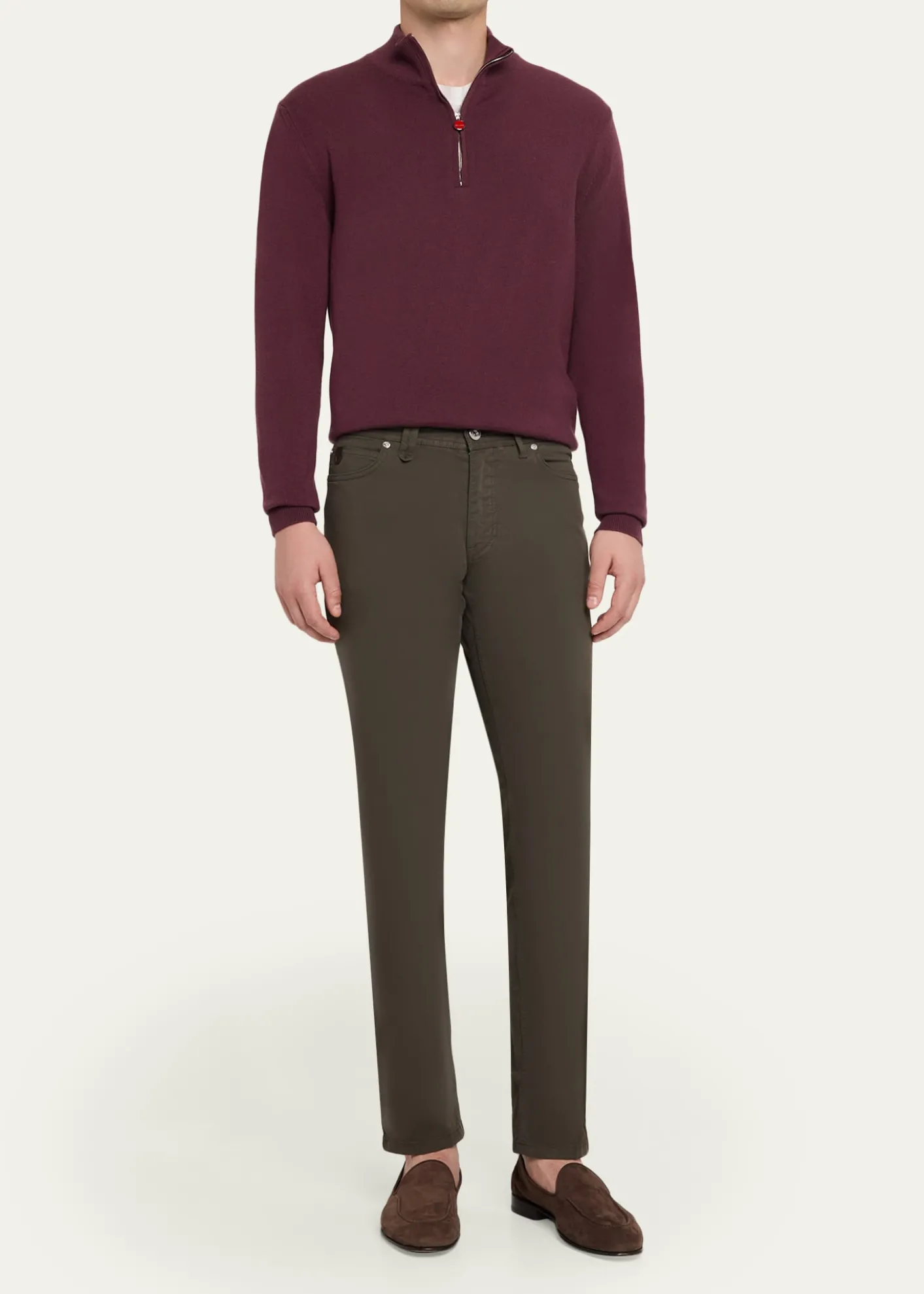 BrioniMen's Cotton Stretch 5-Pocket Pants