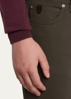 BrioniMen's Cotton Stretch 5-Pocket Pants