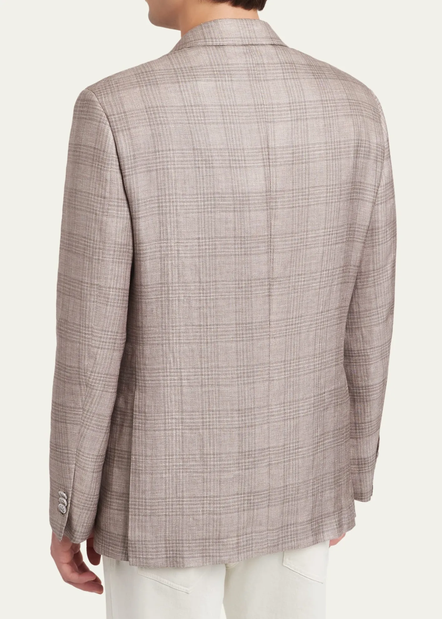 BrioniMen's Linen, Cashmere and Silk Plaid Sport Coat