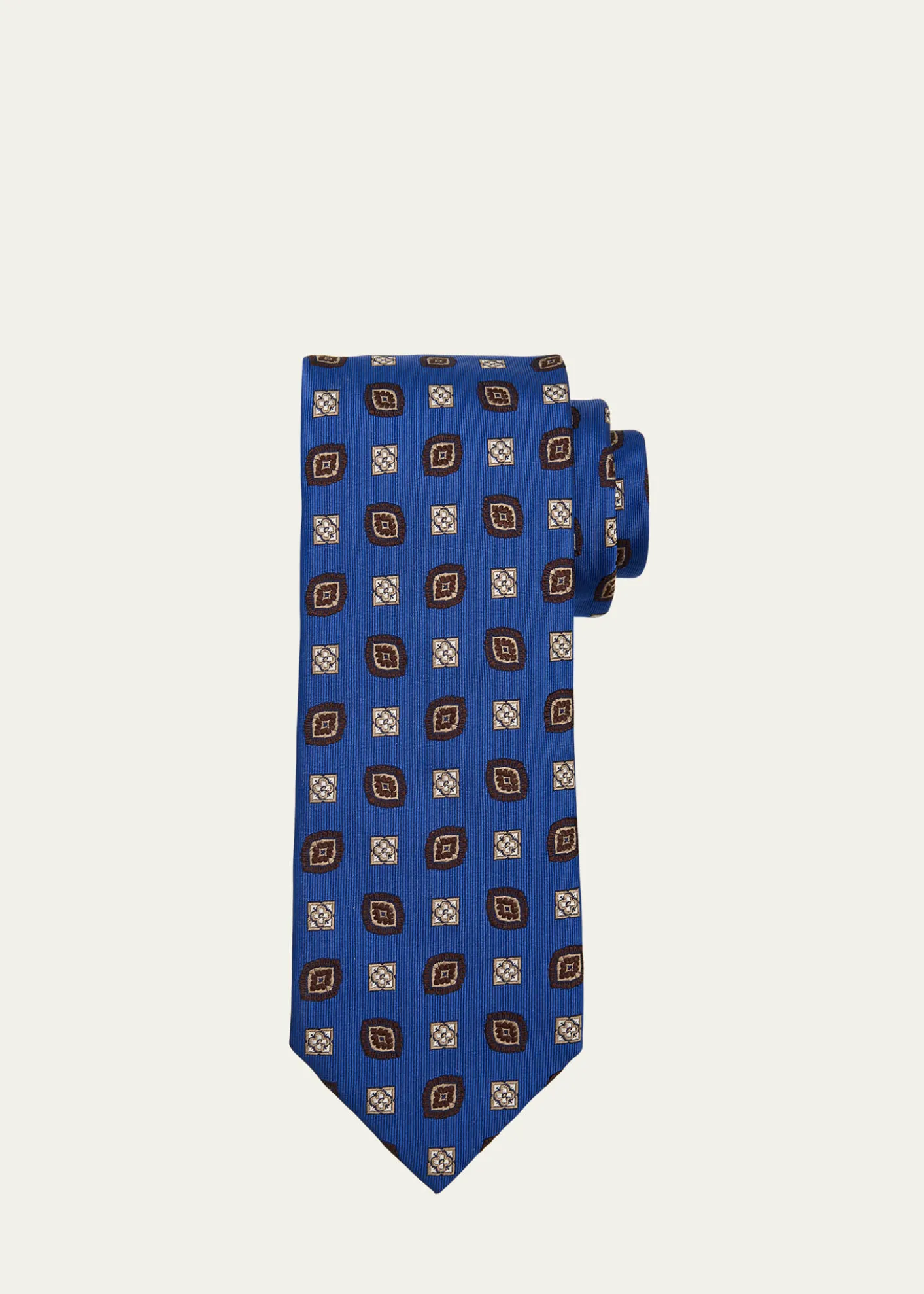 BrioniMen's Medallion Jacquard Silk Tie