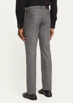 BrioniMen's Meribel Wool Flannel 5-Pocket Pants