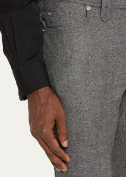 BrioniMen's Meribel Wool Flannel 5-Pocket Pants