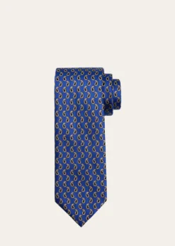 BrioniMen's Micro-Paisley Jacquard Silk Tie