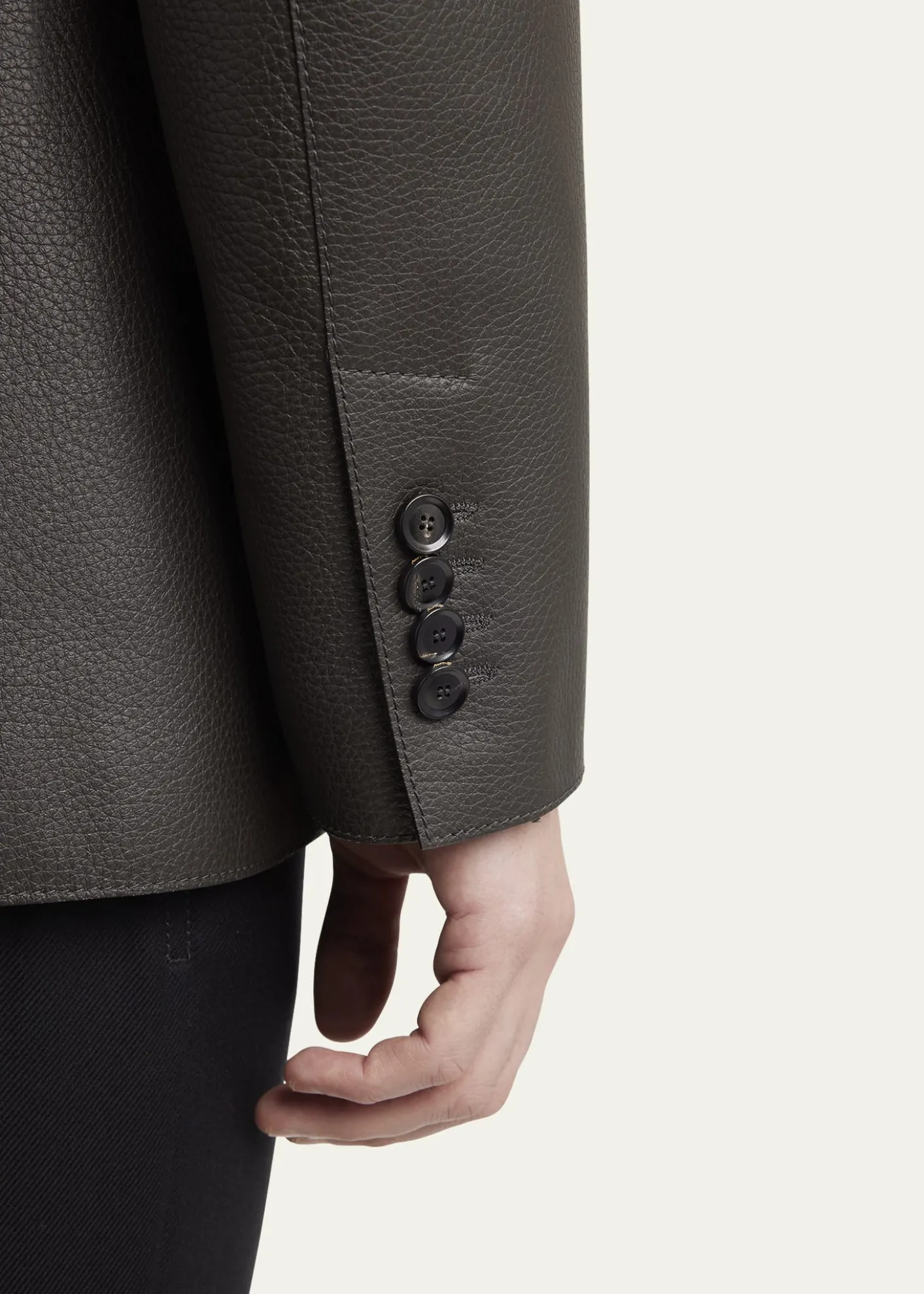 BrioniMen's Monti Deerskin Single-Breasted Blazer