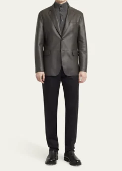BrioniMen's Monti Deerskin Single-Breasted Blazer