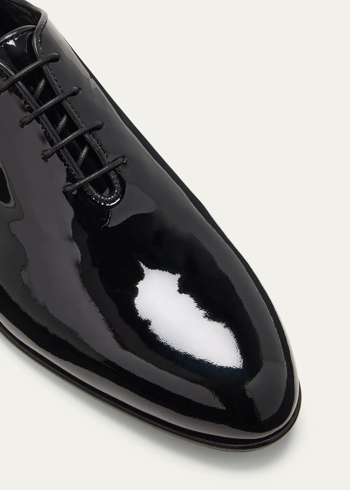 BrioniMen's Patent Lace-Up Oxford Loafers