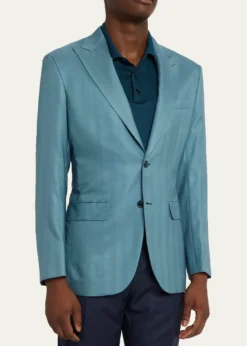 BrioniMen's Plume Cashmere Single-Breasted Blazer