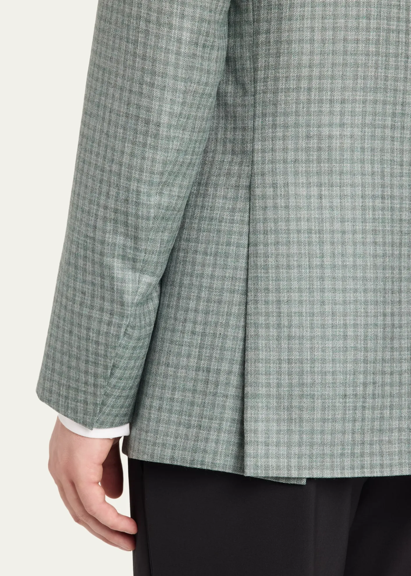 BrioniMen's Ravello Cashmere-Silk Check Blazer