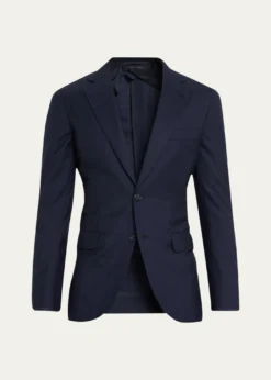 BrioniMen's Solid Wool-Silk Blazer