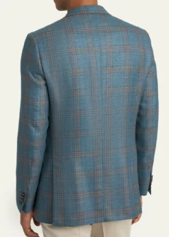 BrioniMen's Wool Plaid Single-Breasted Sport Coat