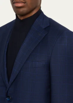 BrioniMen's Wool Plaid Single-Breasted Sport Coat