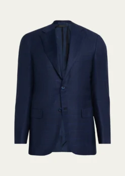 BrioniMen's Wool Plaid Single-Breasted Sport Coat