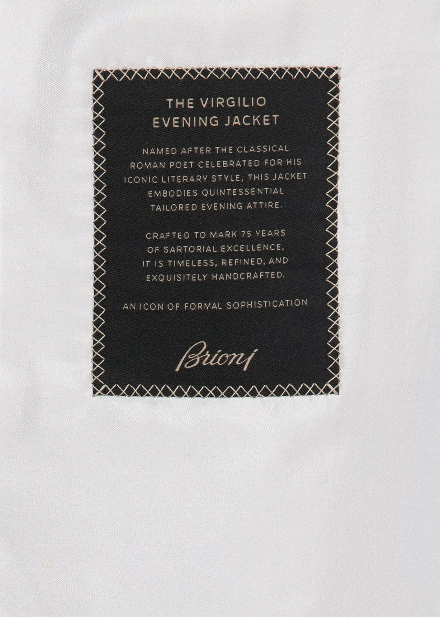 BrioniMen's WWX 80th Anniversary Virgilio Dinner Jacket